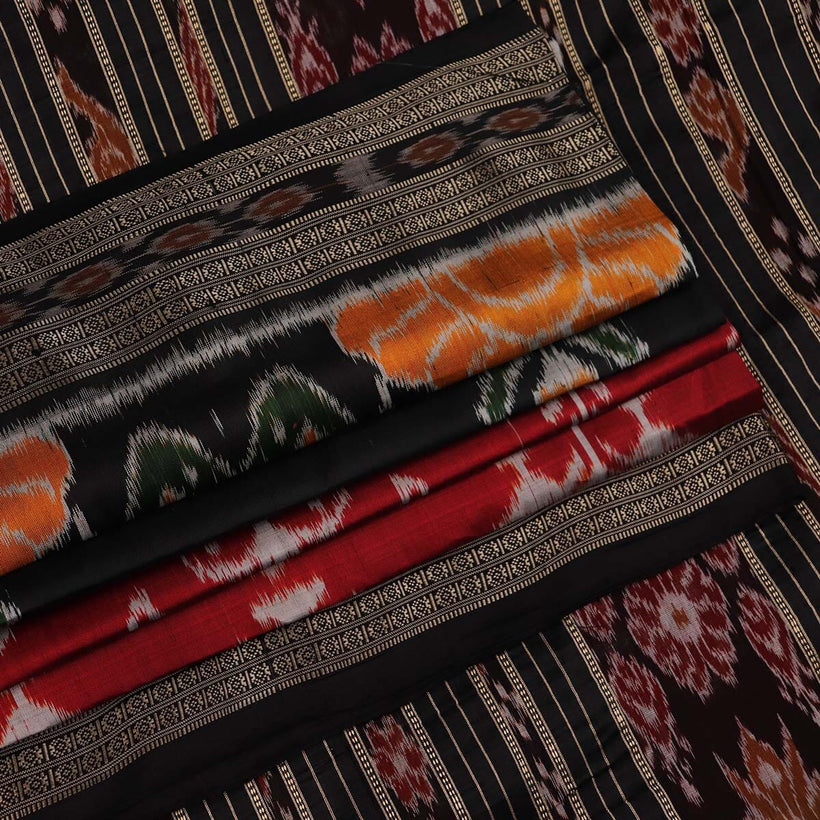 Khandua weave detail