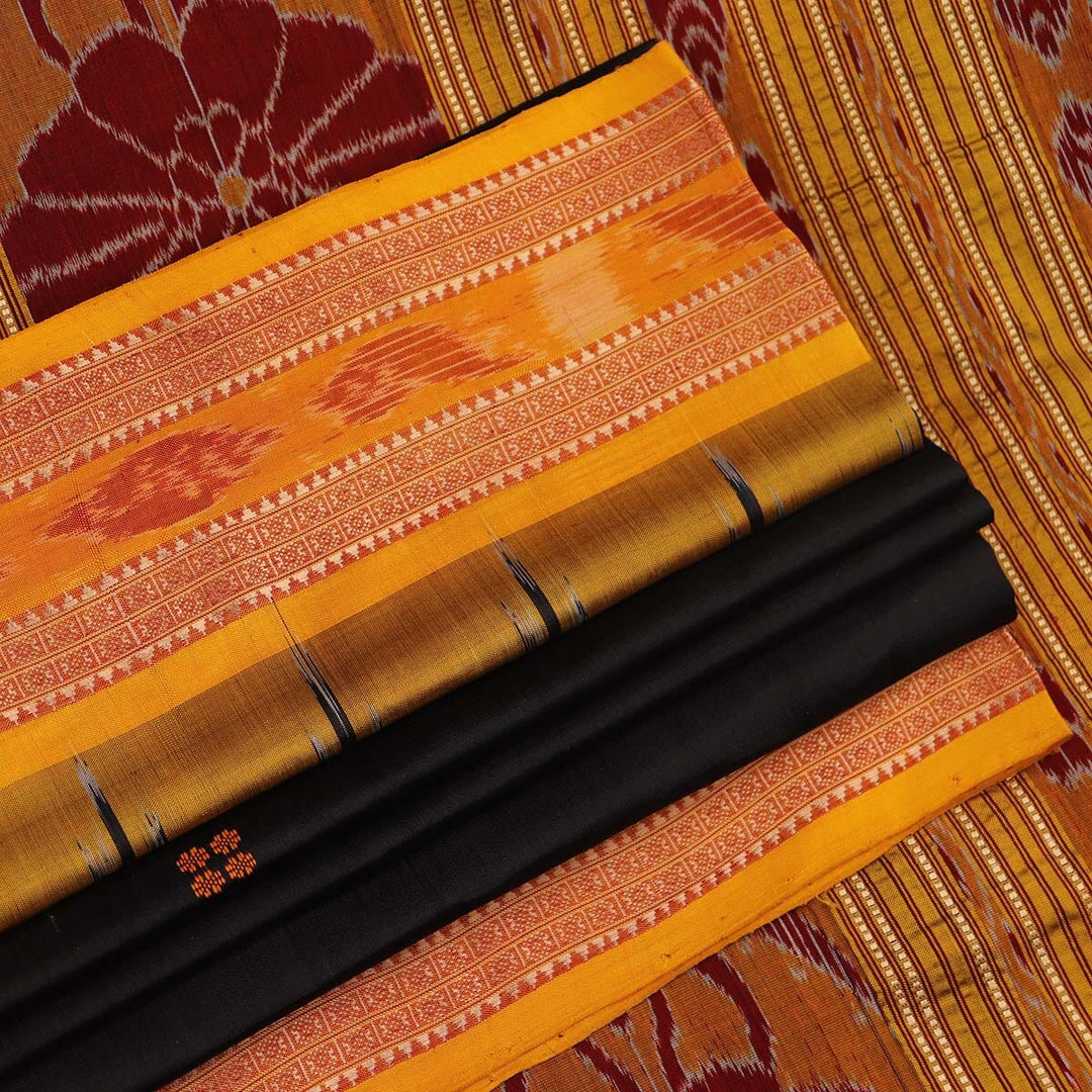 Handloom Khandua Silk Ikat Saree Handloom Saree_Khandua Silk Priyadarshini Handloom