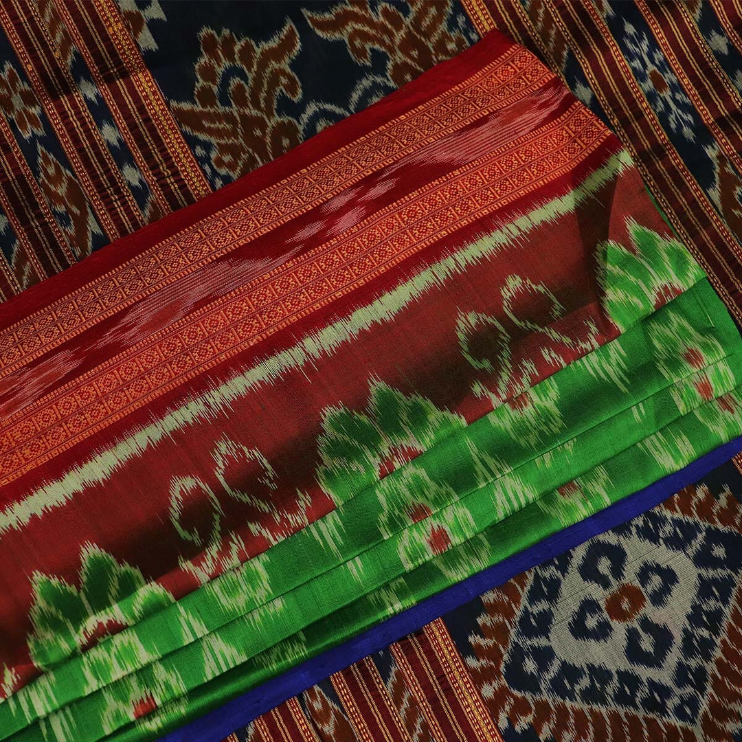 Handloom Khandua Silk Ikat Saree Handloom Saree_Khandua Silk Priyadarshini Handloom
