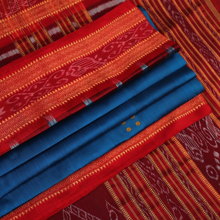 Handloom Khandua Silk Ikat Saree Handloom Saree_Khandua Silk Priyadarshini Handloom