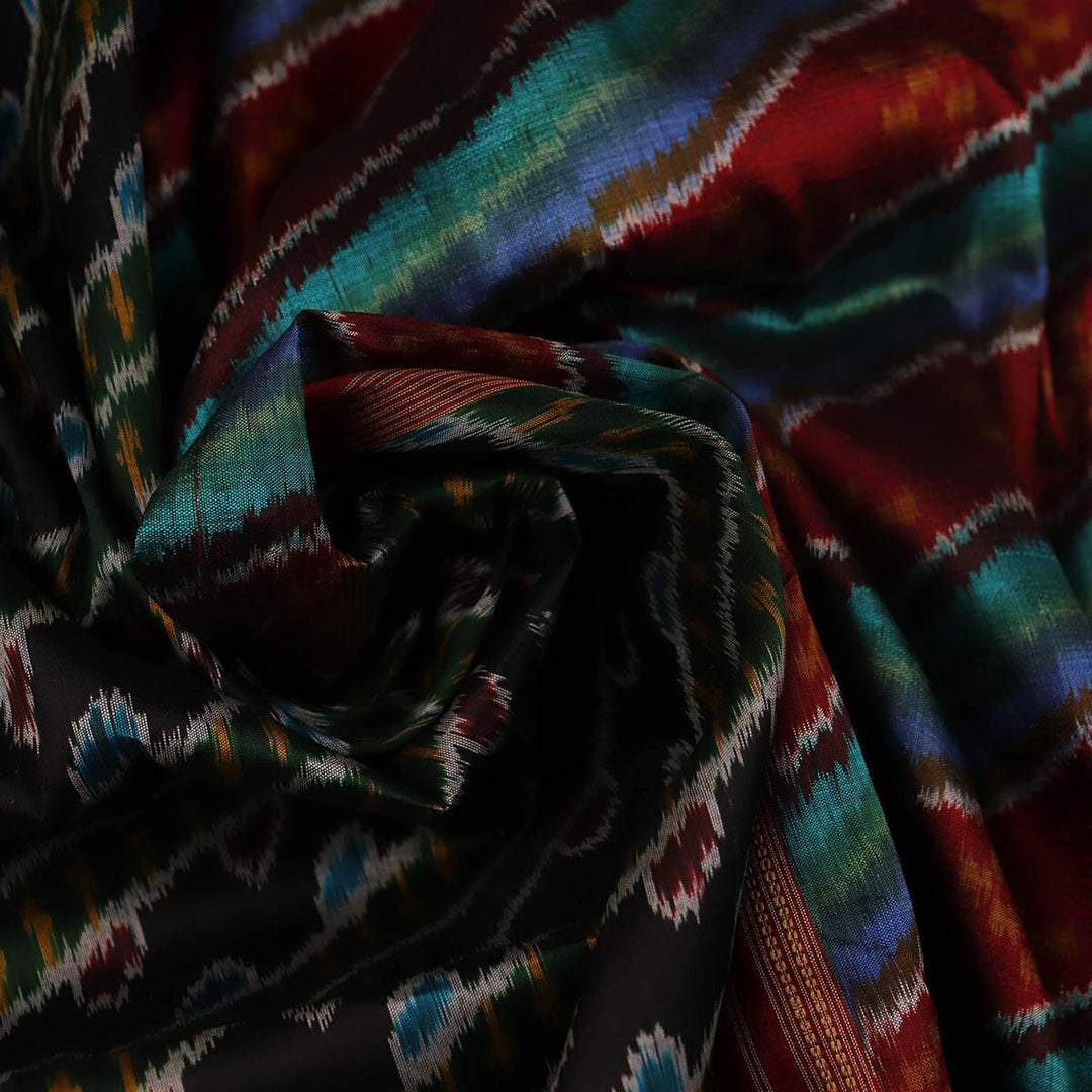 Handloom Khandua Silk Ikat Saree Handloom Saree_Khandua Silk Priyadarshini Handloom