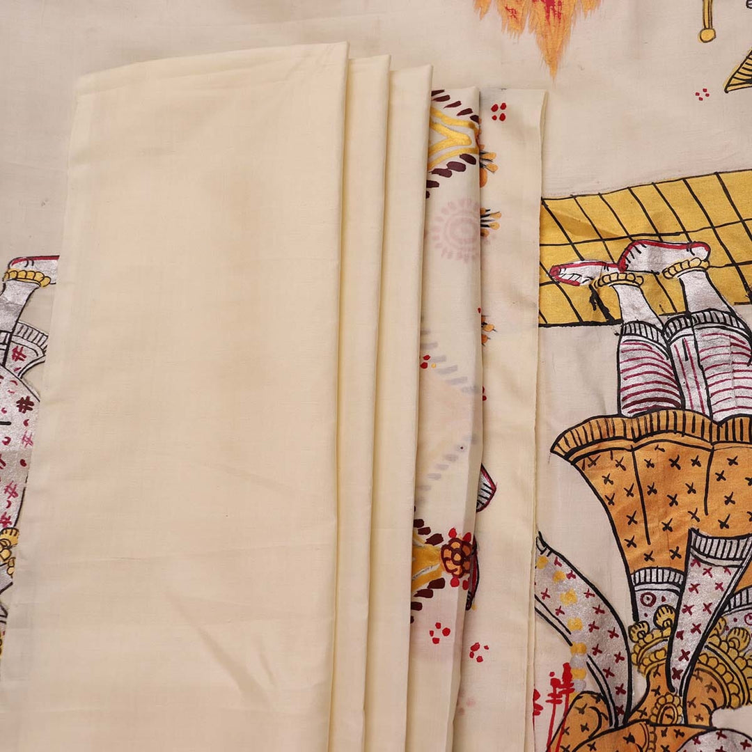 Handloom Patachitra Silk Saree Handloom Saree_Pattachitra silk Priyadarshini Handloom