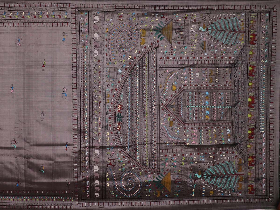 Handloom Patachitra Silk Saree Handloom Saree_Pattachitra silk Priyadarshini Handloom