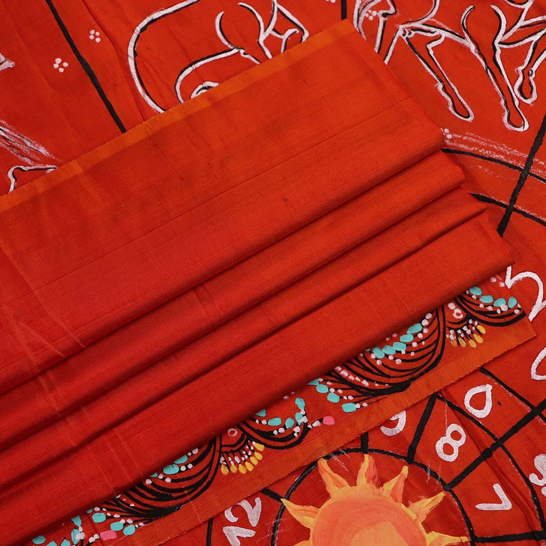 Handloom Patachitra Silk Saree Handloom Saree_Pattachitra silk Priyadarshini Handloom