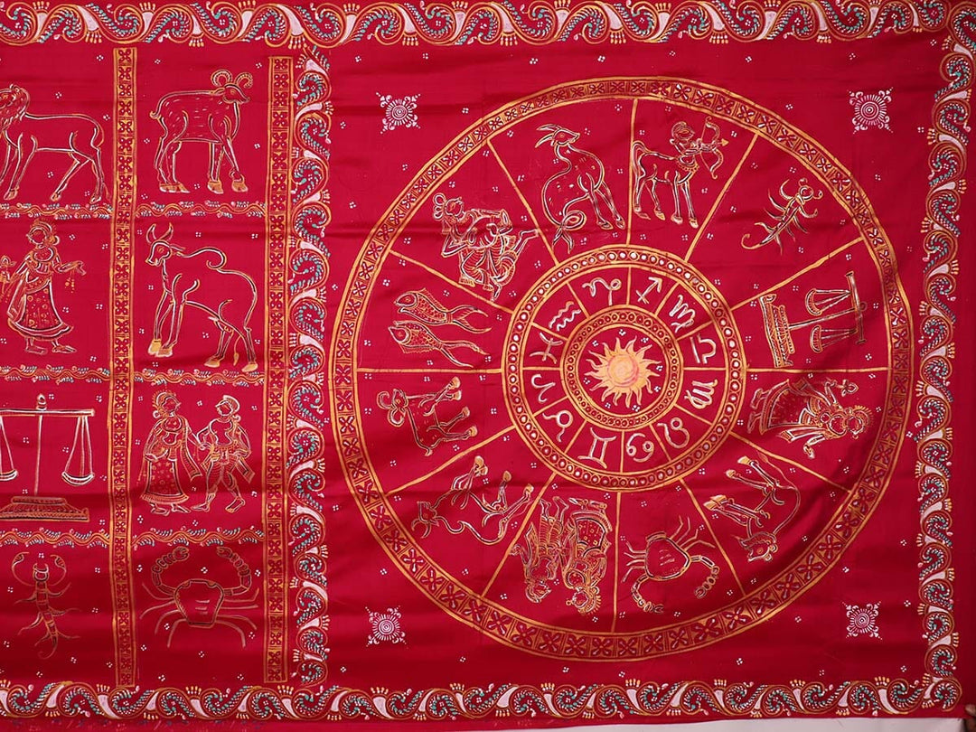 Handloom Patachitra Silk Saree Handloom Saree_Pattachitra silk Priyadarshini Handloom
