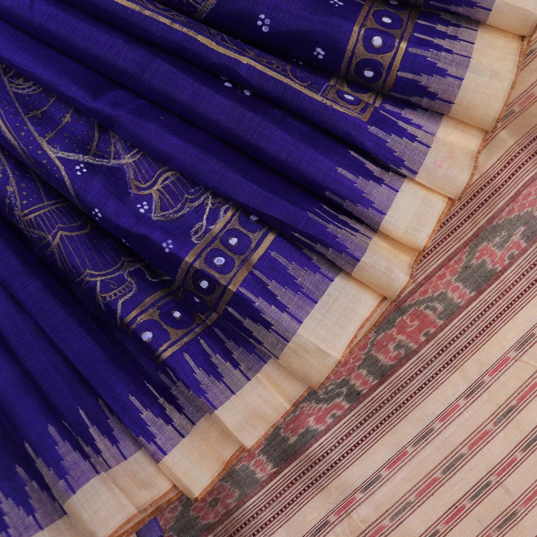 Handloom Patachitra Silk Saree Handloom Saree_Pattachitra silk Priyadarshini Handloom