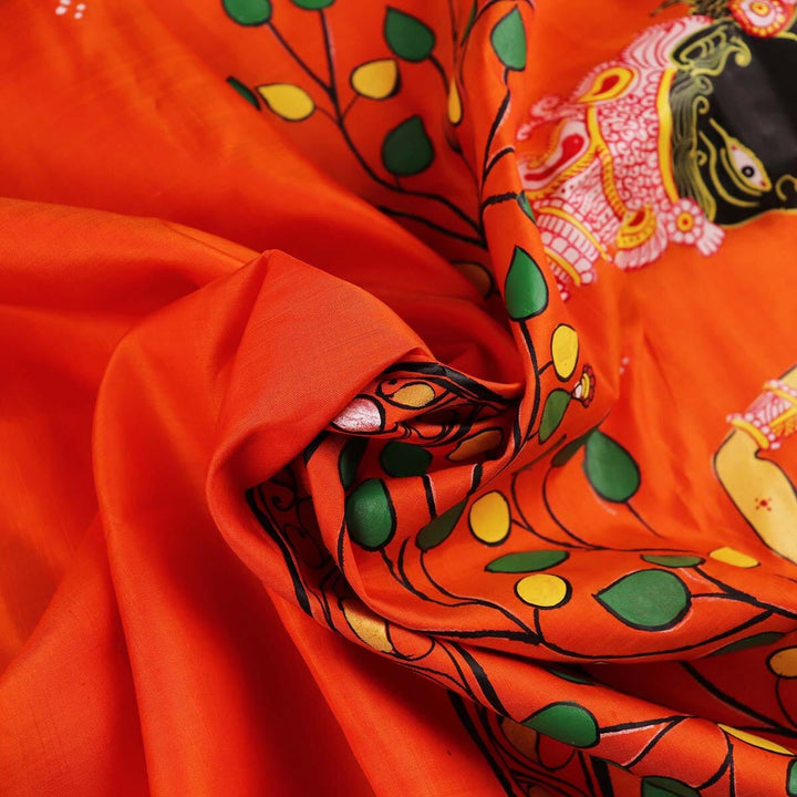 Handloom Patachitra Silk Saree Handloom Saree_Pattachitra silk Priyadarshini Handloom