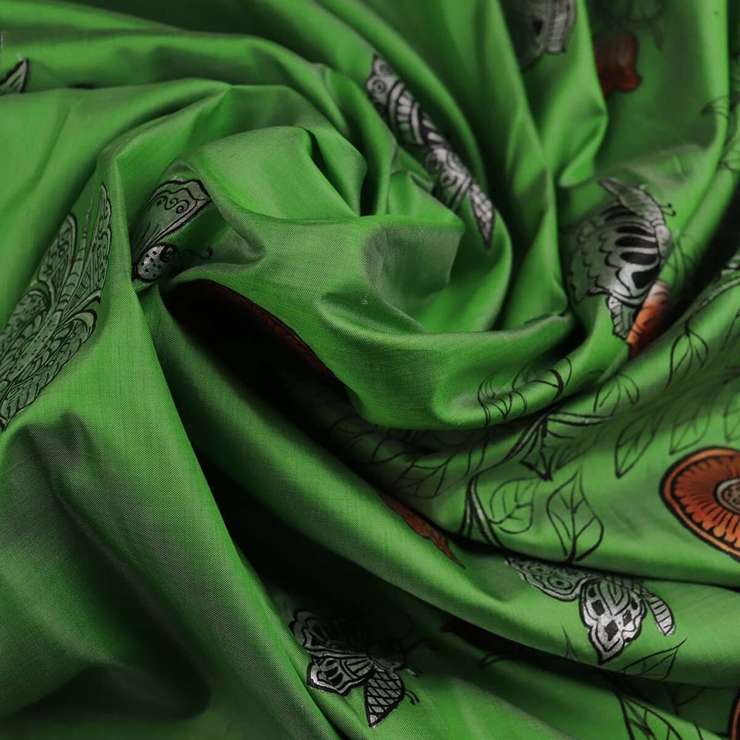 Handloom Patachitra Silk Saree Handloom Saree_Pattachitra silk Priyadarshini Handloom
