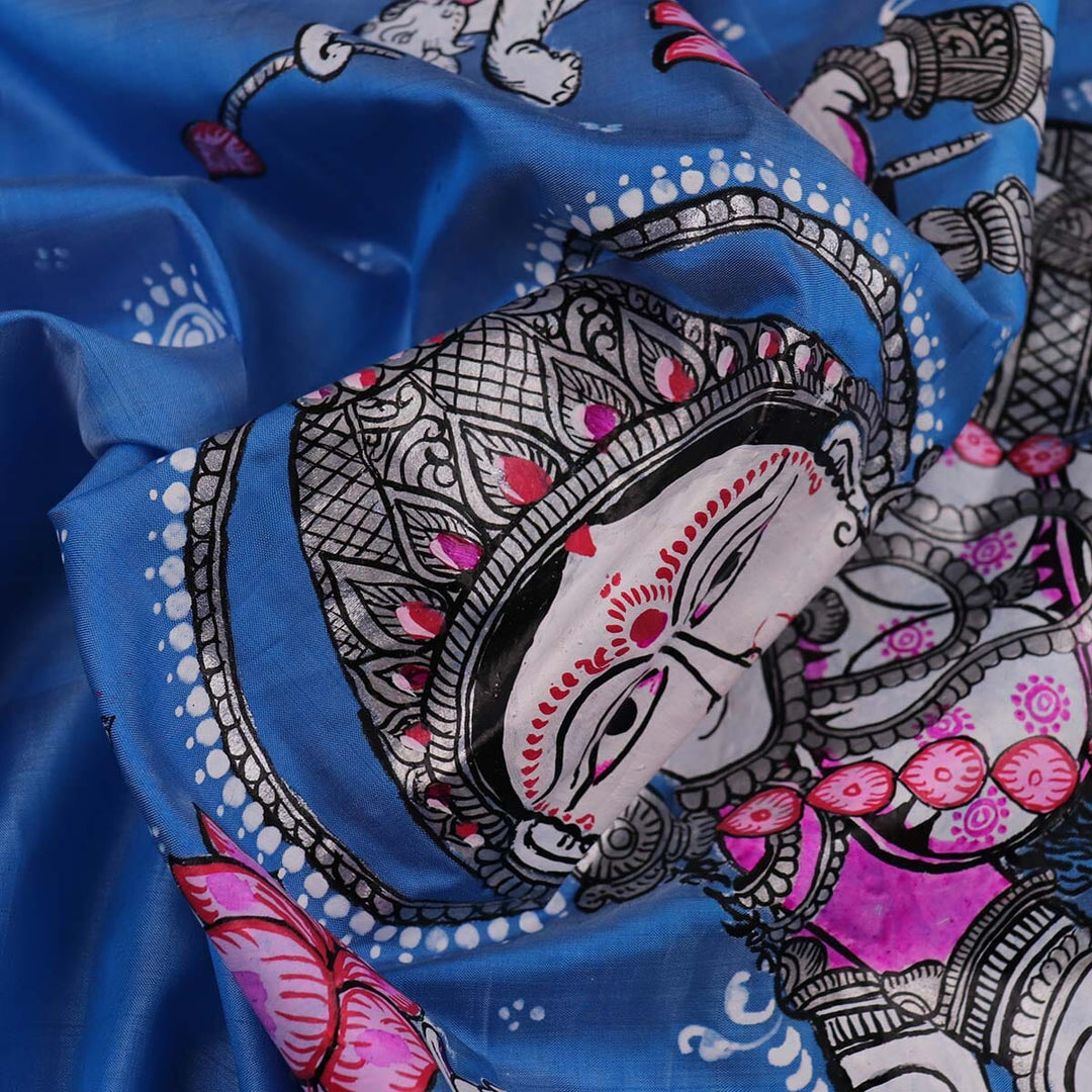 Handloom Patachitra Silk Saree Handloom Saree_Pattachitra silk Priyadarshini Handloom