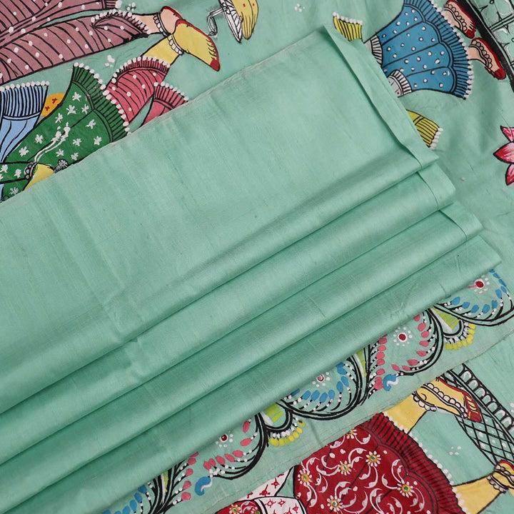 Handloom Patachitra Silk Saree Handloom Saree_Pattachitra silk Priyadarshini Handloom