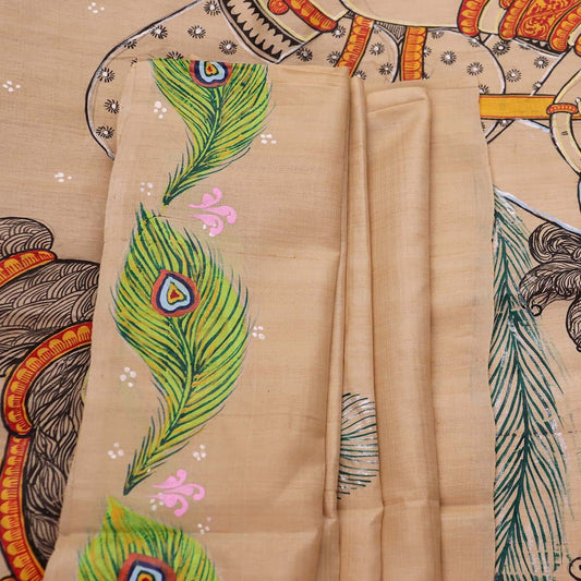 Handloom Patachitra Silk Saree Handloom Saree_Pattachitra silk Priyadarshini Handloom