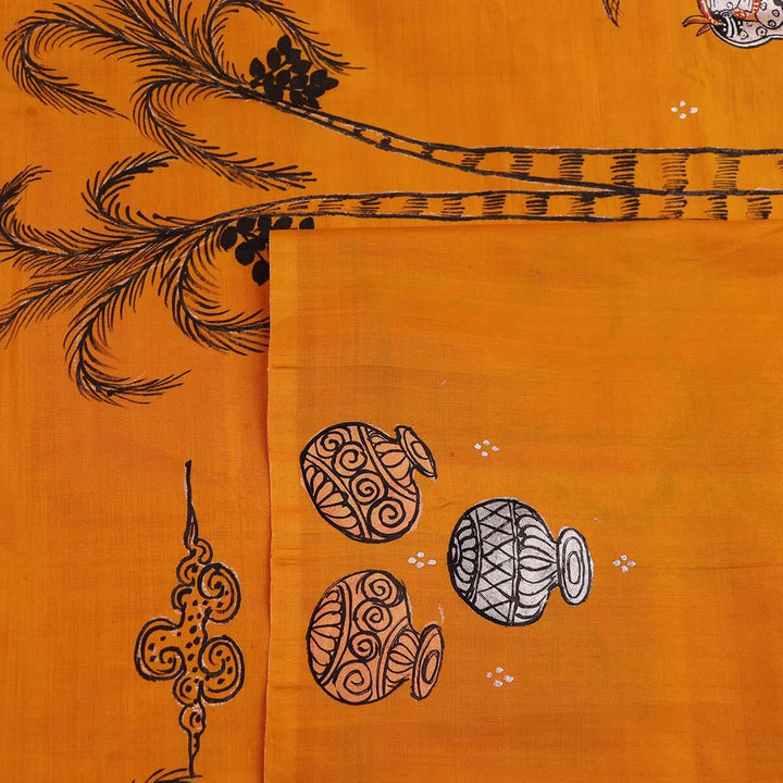 Handloom Patachitra Silk Saree Handloom Saree_Pattachitra silk Priyadarshini Handloom