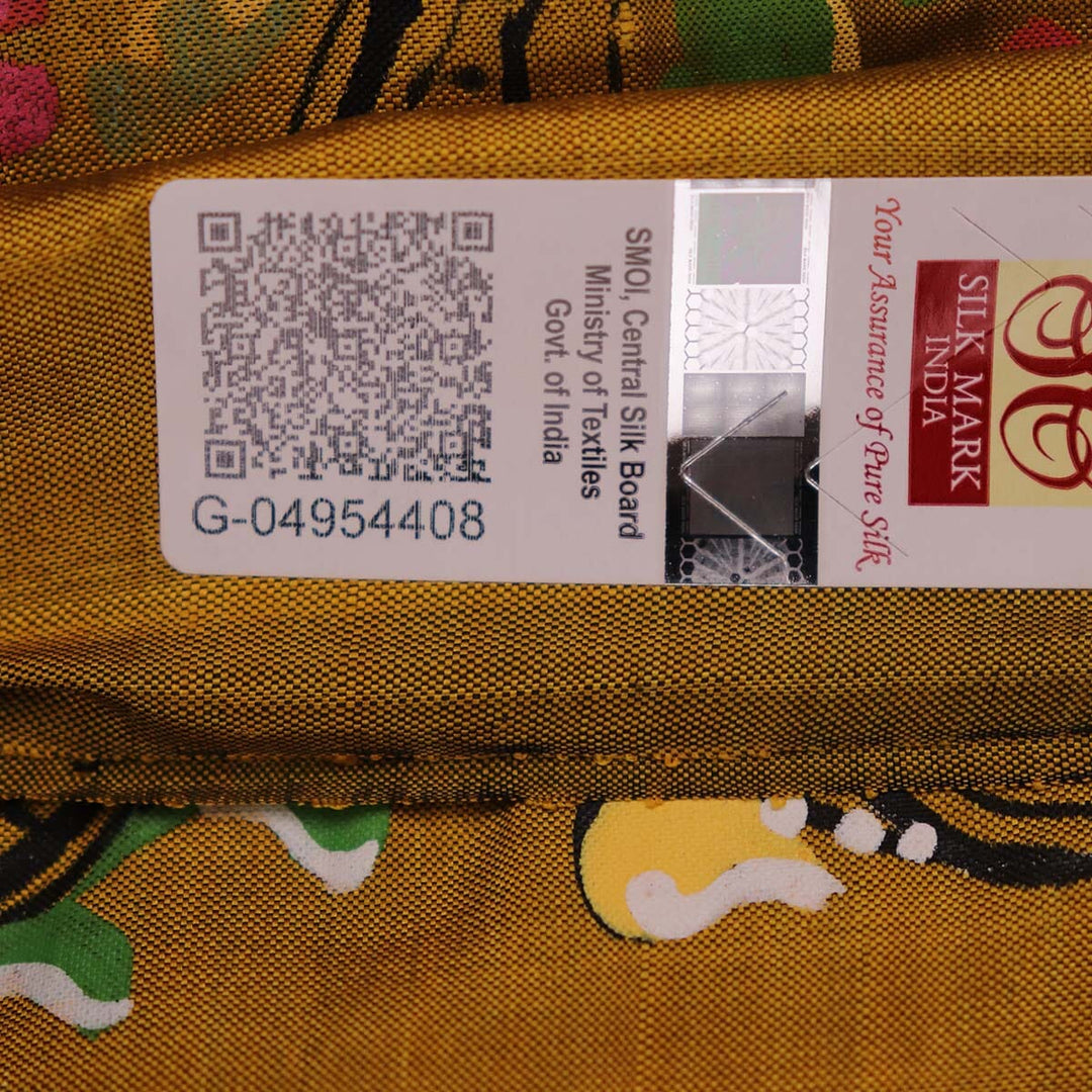Handloom Patachitra Silk Saree Handloom Saree_Pattachitra silk Priyadarshini Handloom
