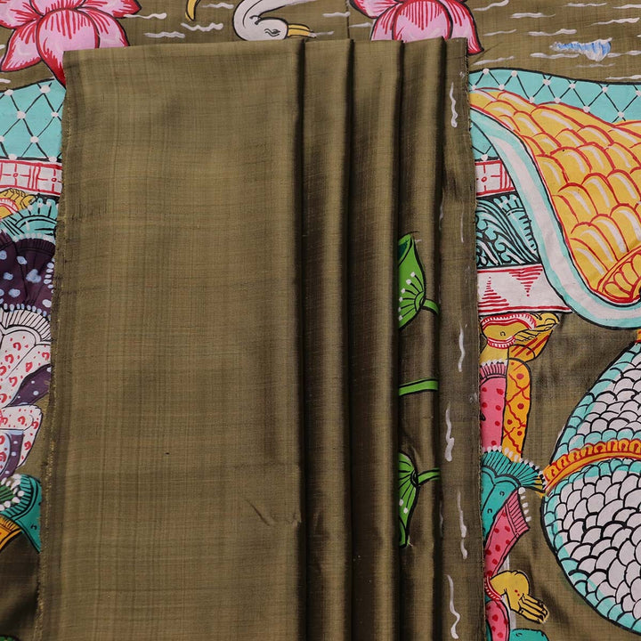 Handloom Patachitra Silk Saree Handloom Saree_Pattachitra silk Priyadarshini Handloom