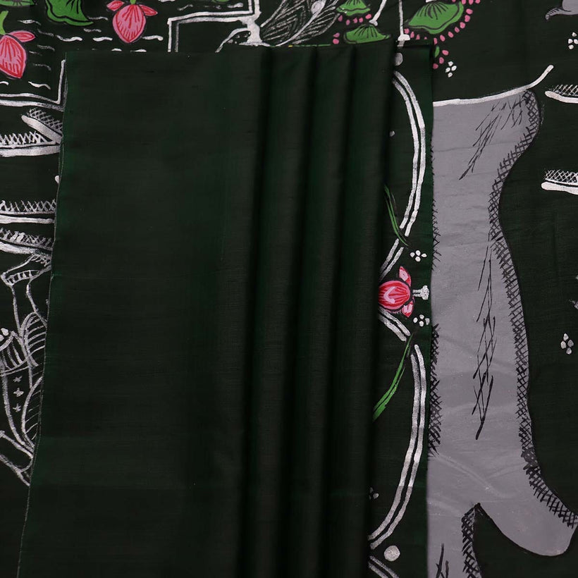 Pattachitra weave detail