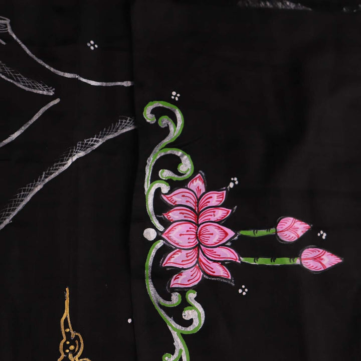 Handloom Patachitra Silk Saree Handloom Saree_Pattachitra silk Priyadarshini Handloom