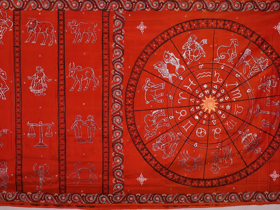 Handloom Patachitra Silk Saree Handloom Saree_Pattachitra silk Priyadarshini Handloom