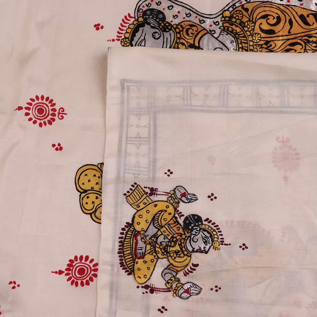 Handloom Patachitra Silk Saree Handloom Saree_Pattachitra silk Priyadarshini Handloom