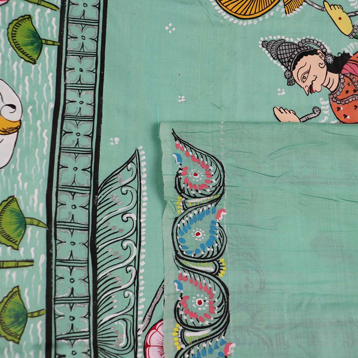 Handloom Patachitra Silk Saree Handloom Saree_Pattachitra silk Priyadarshini Handloom