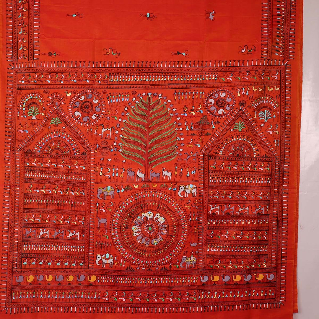 Handloom Patachitra Silk Saree Handloom Saree_Pattachitra silk Priyadarshini Handloom
