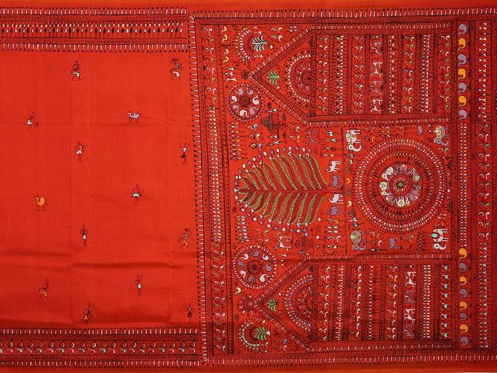 Handloom Patachitra Silk Saree Handloom Saree_Pattachitra silk Priyadarshini Handloom
