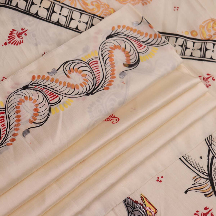 Handloom Patachitra Silk Saree Handloom Saree_Pattachitra silk Priyadarshini Handloom