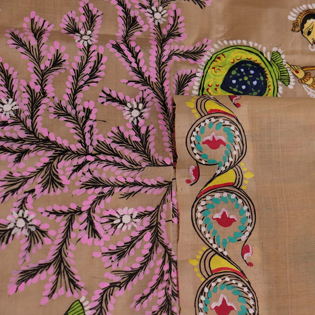 Handloom Patachitra Silk Saree Handloom Saree_Pattachitra silk Priyadarshini Handloom