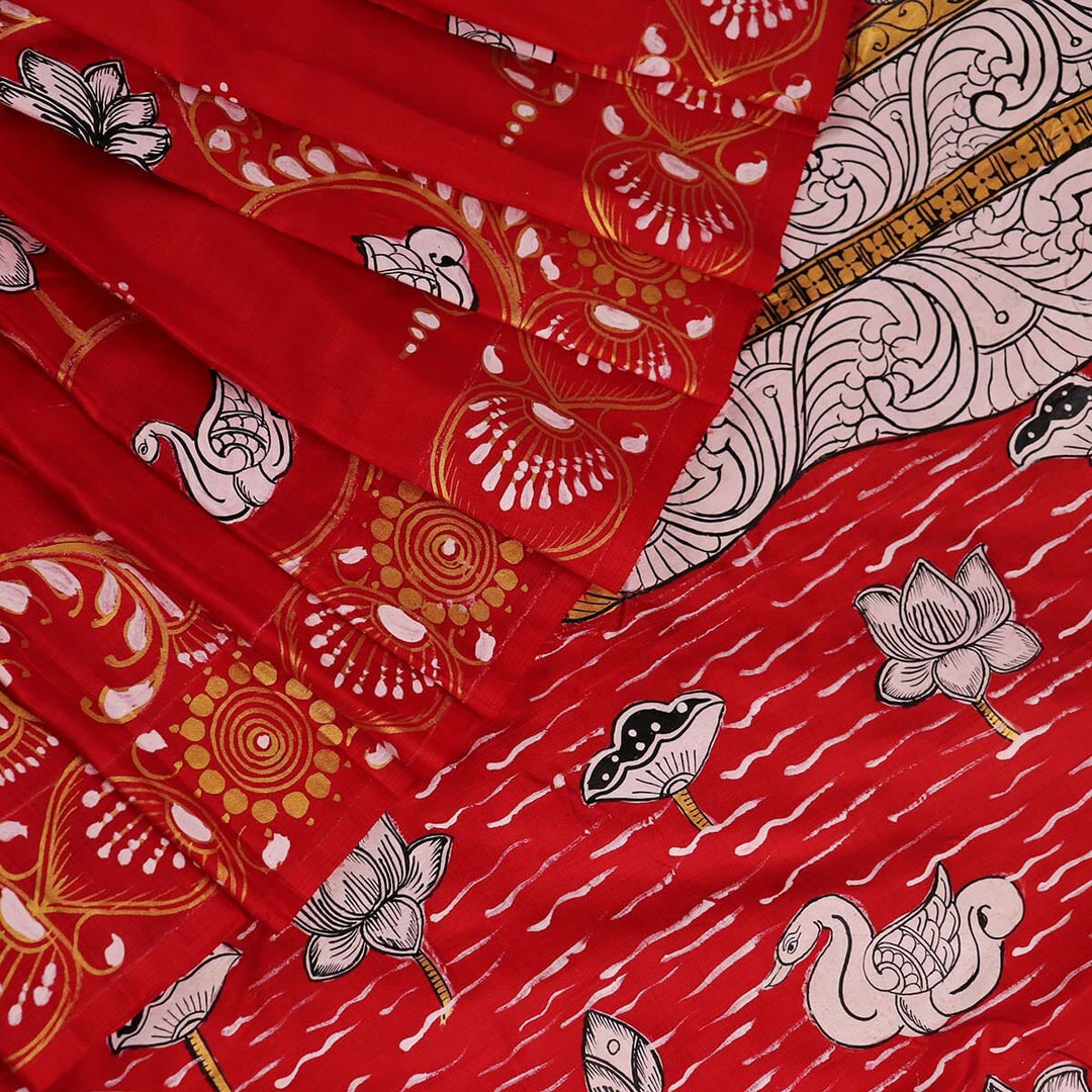 Handloom Patachitra Silk Saree Handloom Saree_Pattachitra silk Priyadarshini Handloom