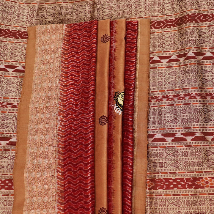 Handloom Patachitra Silk Saree Handloom Saree_Pattachitra silk Priyadarshini Handloom