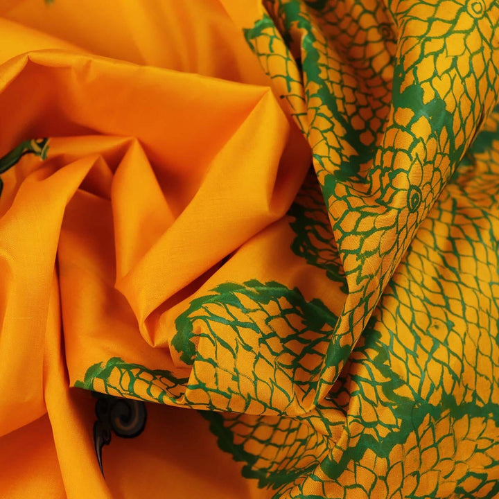 Handloom Patachitra Silk Saree Handloom Saree_Pattachitra silk Priyadarshini Handloom