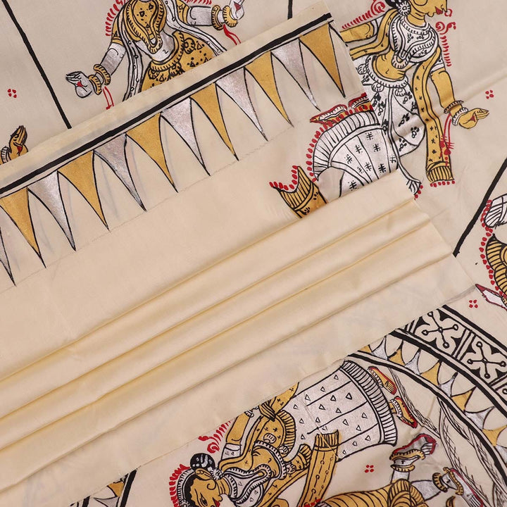 Handloom Patachitra Silk Saree Handloom Saree_Pattachitra silk Priyadarshini Handloom