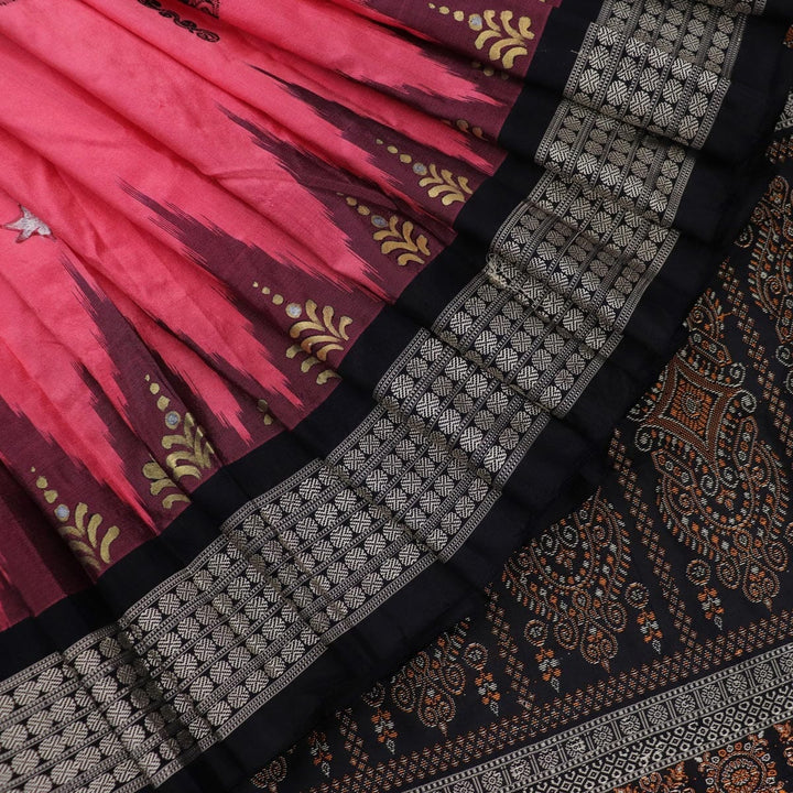 Handloom Patachitra Silk Saree Handloom Saree_Pattachitra silk Priyadarshini Handloom 