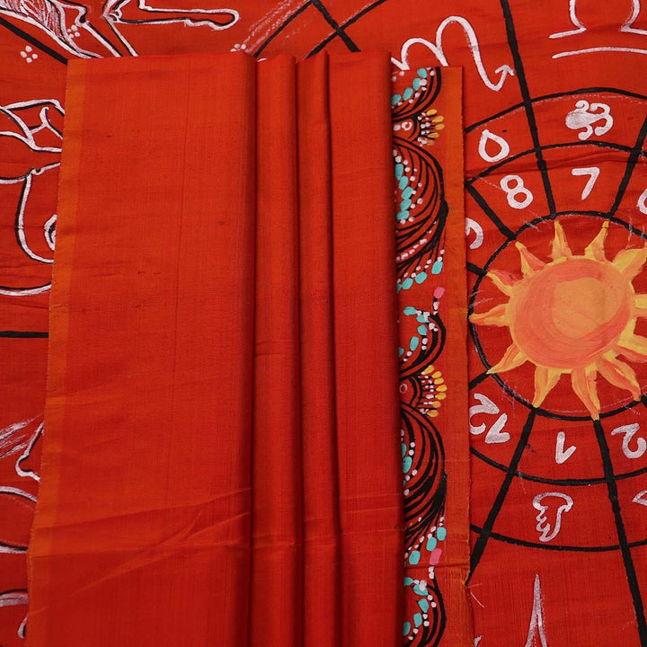 Handloom Patachitra Silk Saree Handloom Saree_Pattachitra silk Priyadarshini Handloom