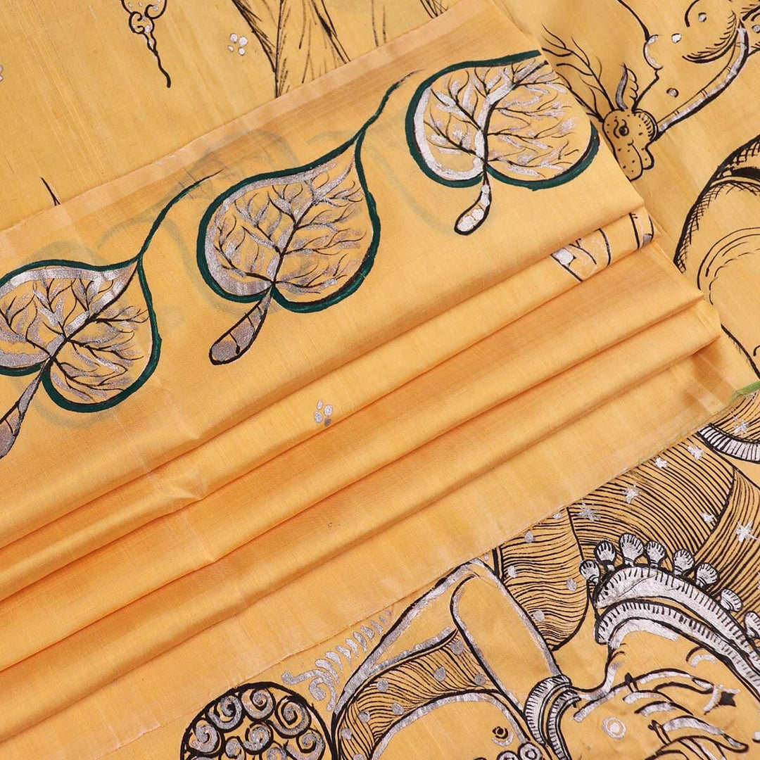 Handloom Patachitra Silk Saree Handloom Saree_Pattachitra silk Priyadarshini Handloom