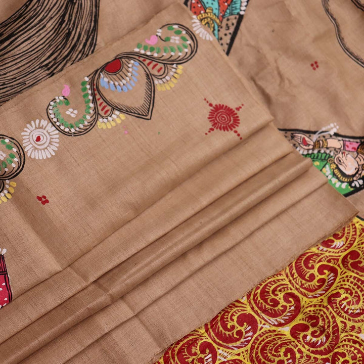 Handloom Patachitra Silk Saree Handloom Saree_Pattachitra silk Priyadarshini Handloom