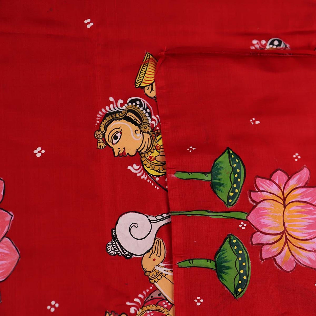 Handloom Patachitra Silk Saree Handloom Saree_Pattachitra silk Priyadarshini Handloom