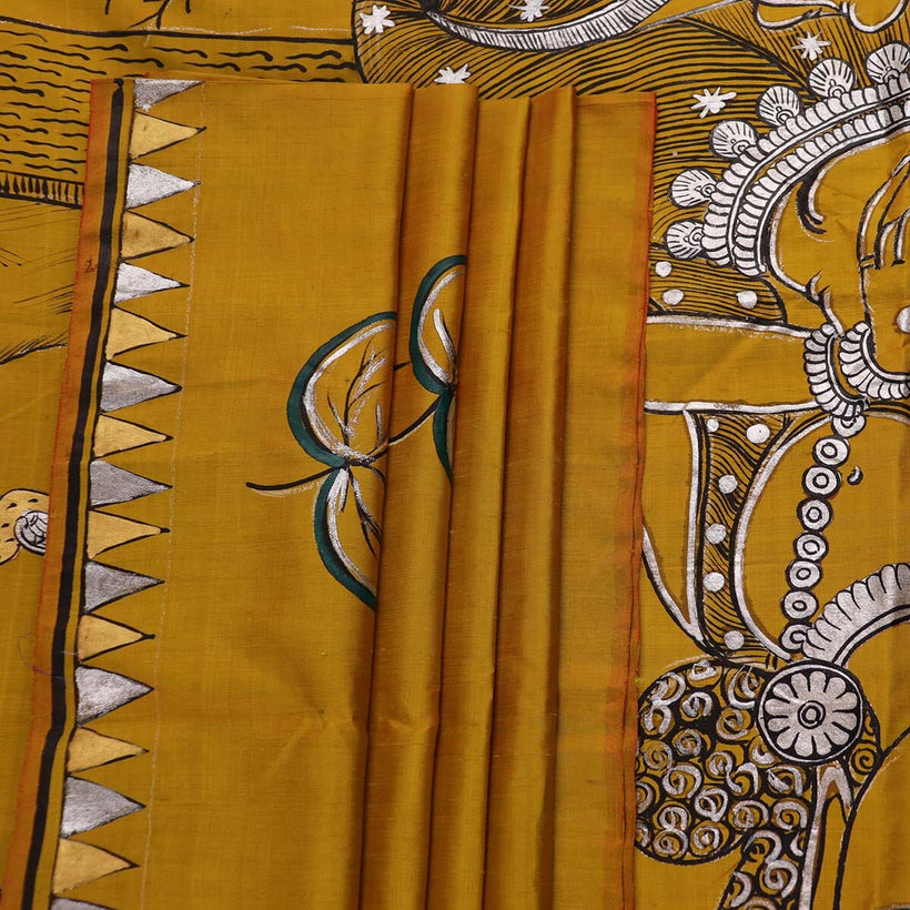 Pattachitra weave detail