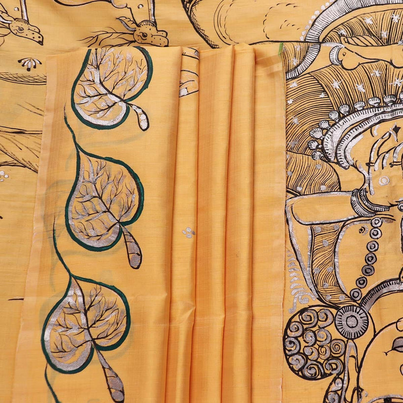 Pattachitra weave detail