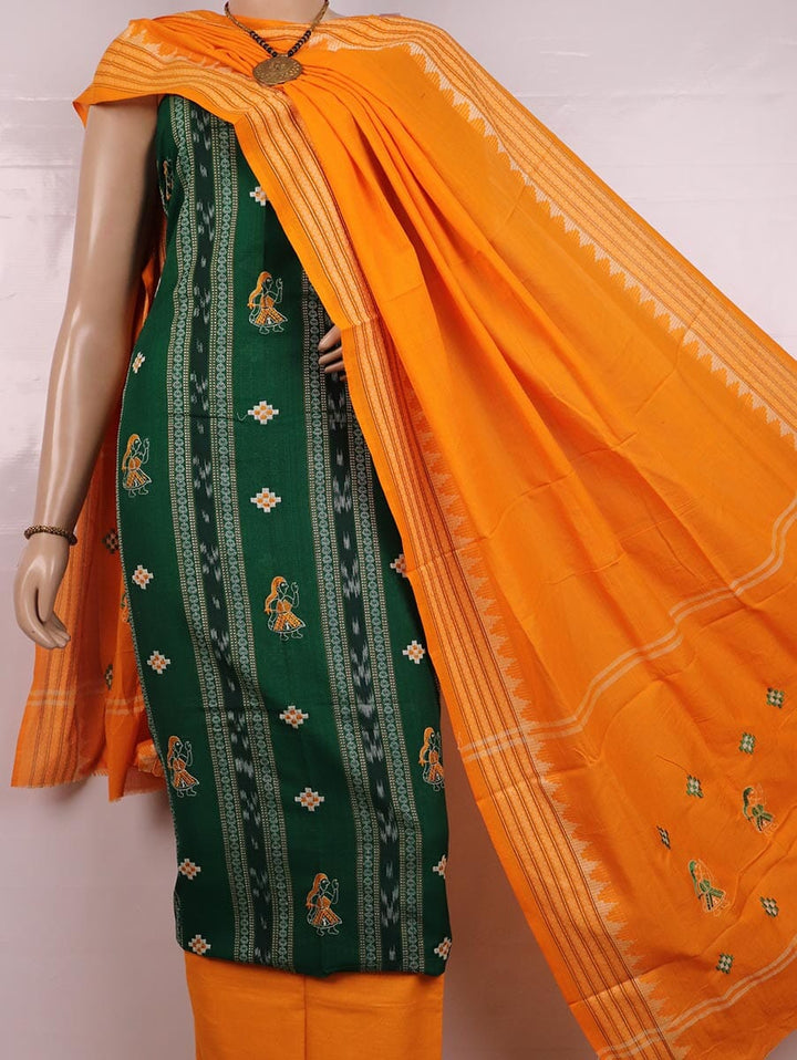 Handloom Sambalpuri Cotton Dress Material Dress Material Handloom Cotton Priyadarshini Handloom