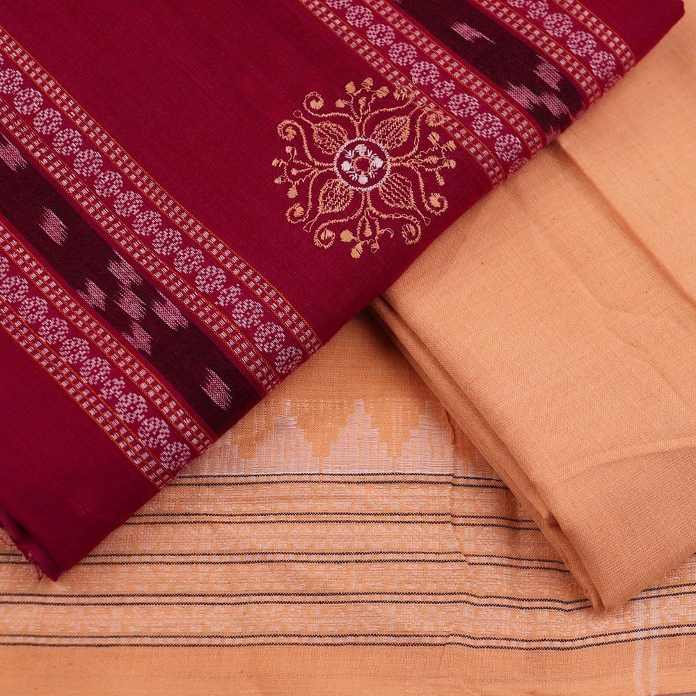 Handloom Sambalpuri Cotton Dress Material Dress Material Handloom Cotton Priyadarshini Handloom