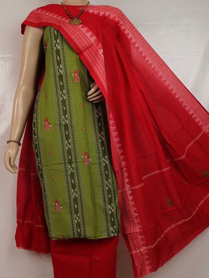 Handloom Sambalpuri Cotton Dress Material Dress Material Handloom Cotton Priyadarshini Handloom