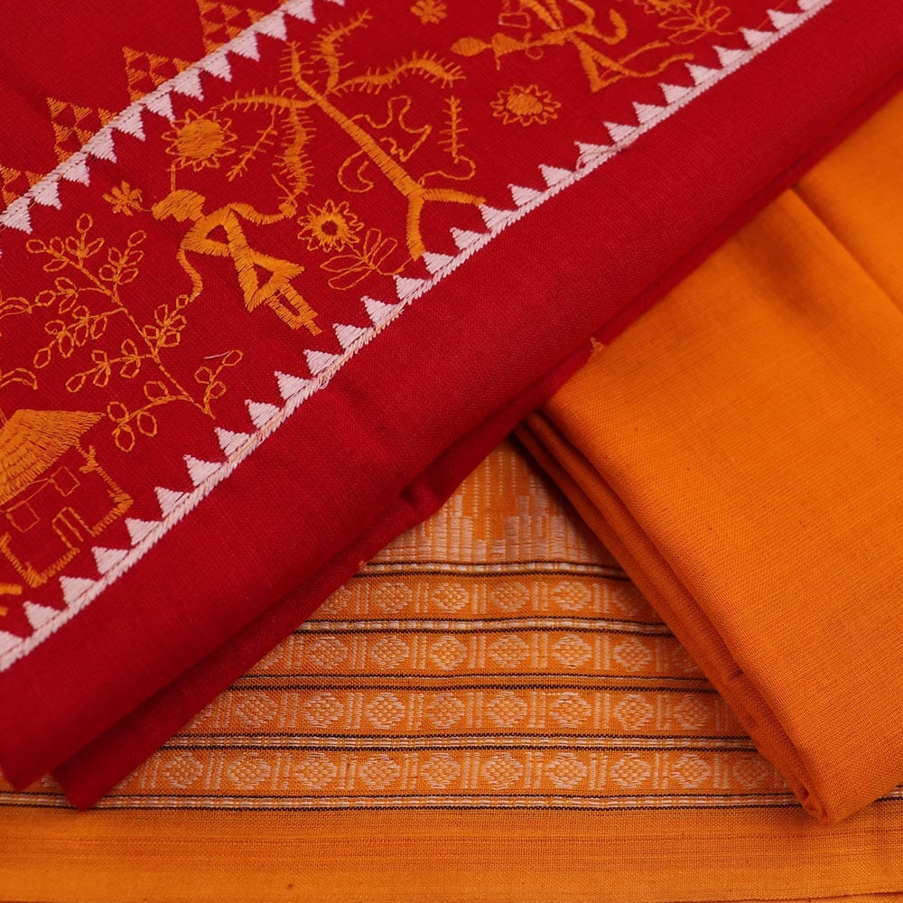 Handloom Sambalpuri Cotton Dress Material Dress Material Handloom Cotton Priyadarshini Handloom