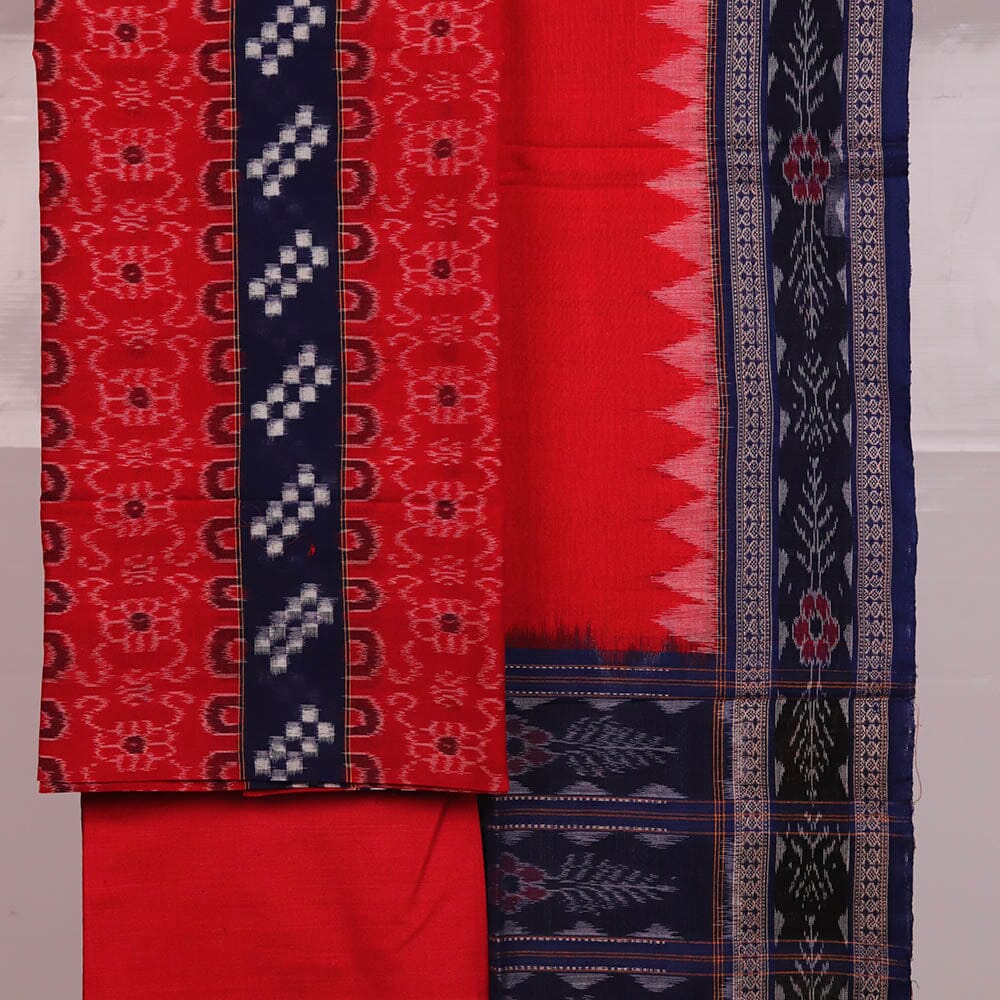 Handloom Sambalpuri Cotton Dress Material Dress Material Handloom Cotton Priyadarshini Handloom