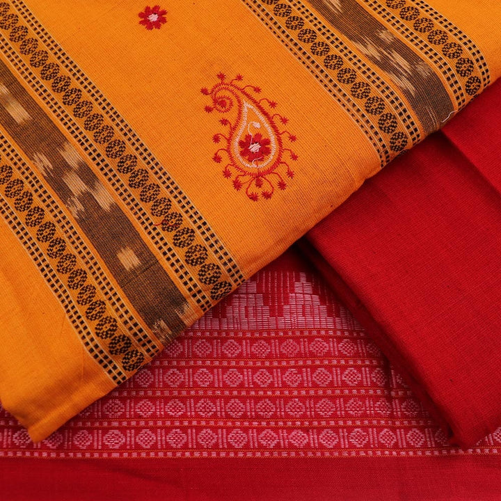 Handloom Sambalpuri Cotton Dress Material Dress Material Handloom Cotton Priyadarshini Handloom