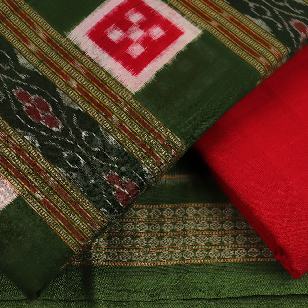 Handloom Sambalpuri Cotton Dress Material Dress Material Handloom Cotton Priyadarshini Handloom