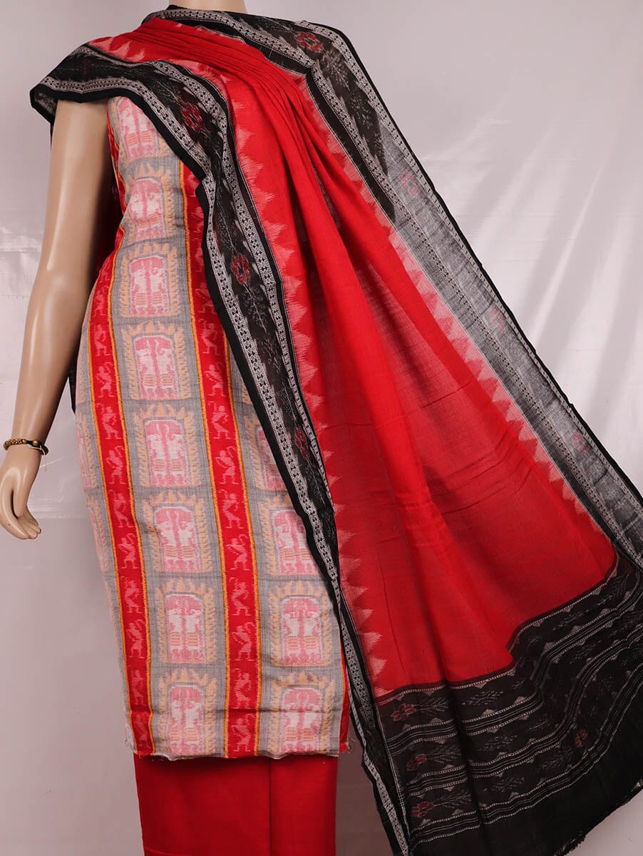 Handloom Sambalpuri Cotton Dress Material Dress Material Handloom Cotton Priyadarshini Handloom 