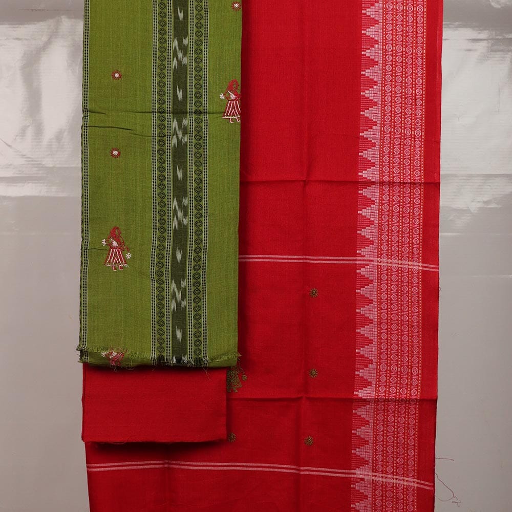 Handloom Sambalpuri Cotton Dress Material Dress Material Handloom Cotton Priyadarshini Handloom