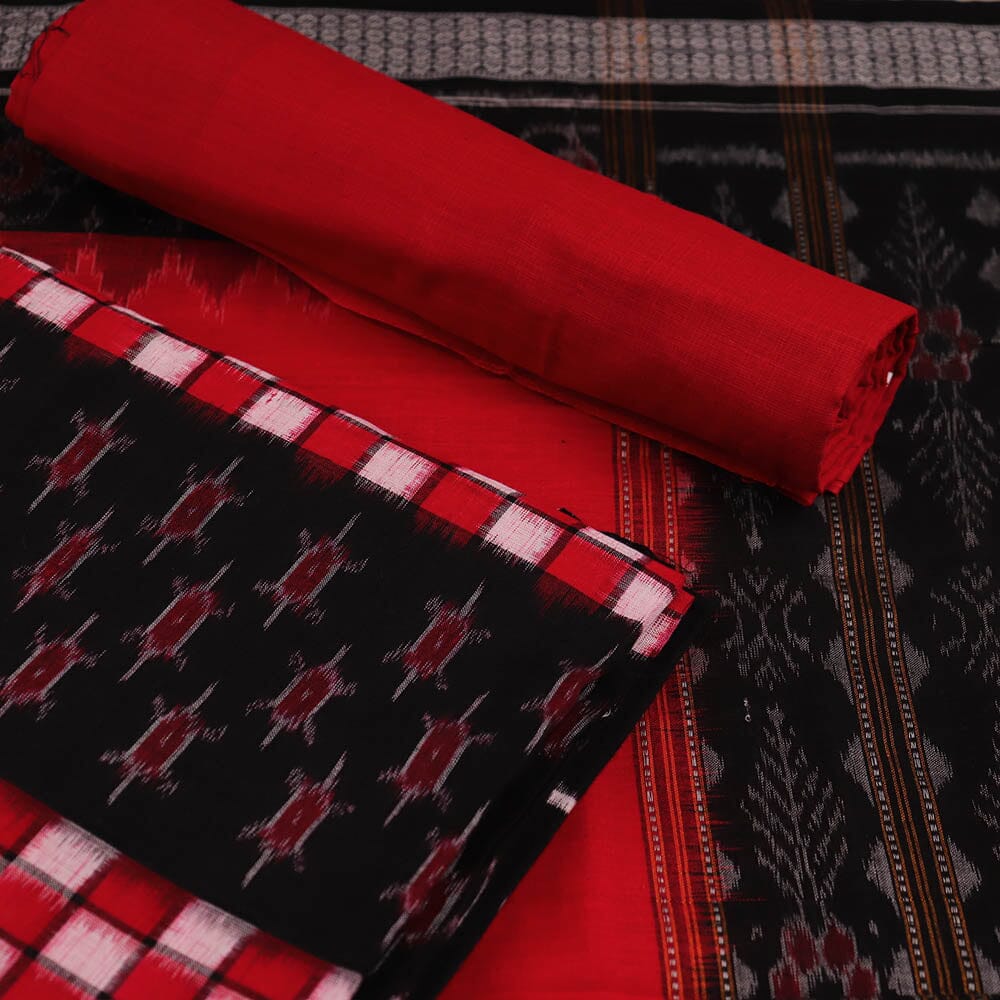 Handloom Sambalpuri Cotton Dress Material Dress Material Handloom Cotton Priyadarshini Handloom 