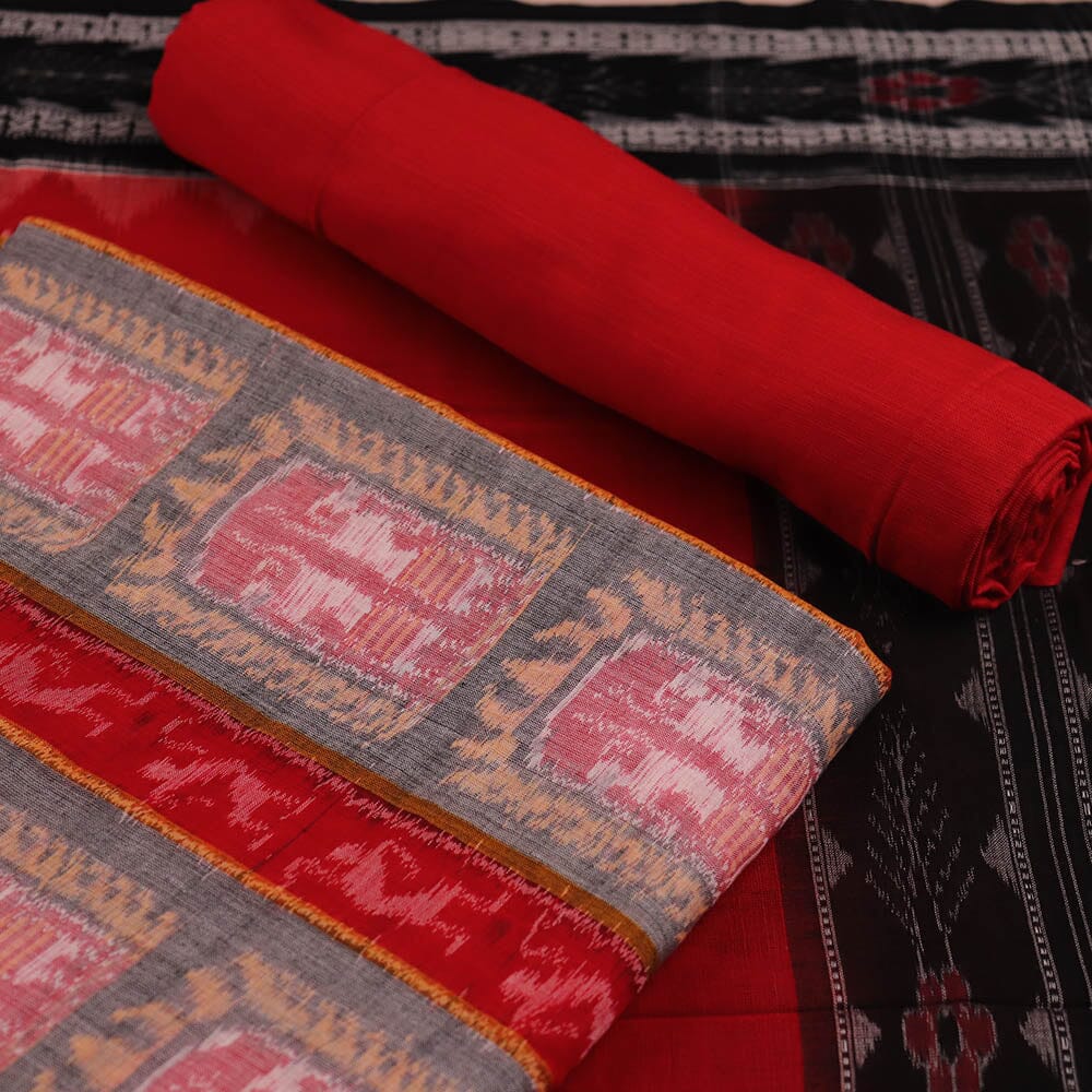 Handloom Sambalpuri Cotton Dress Material Dress Material Handloom Cotton Priyadarshini Handloom