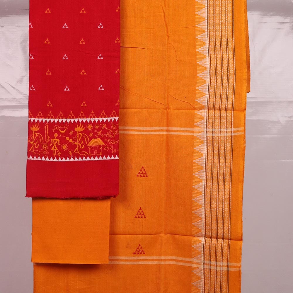 Handloom Sambalpuri Cotton Dress Material Dress Material Handloom Cotton Priyadarshini Handloom